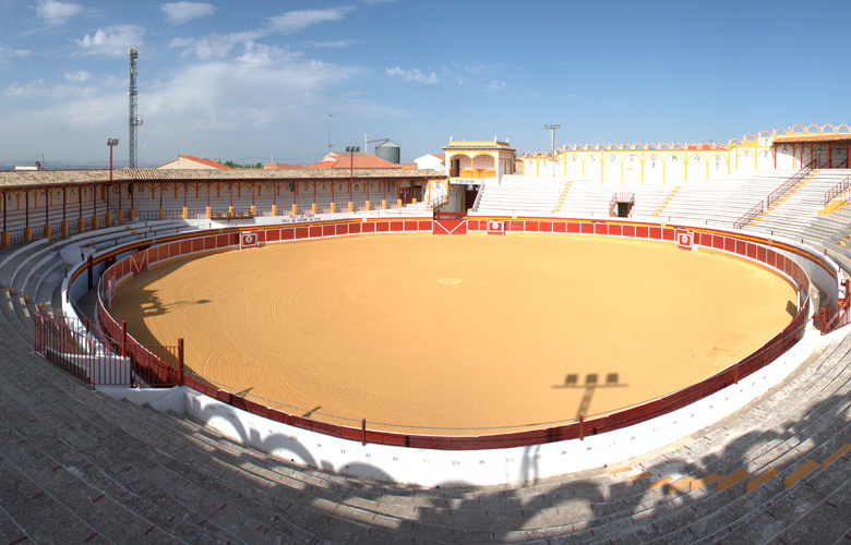 Interior de la Plaza de toros de Añover de Tajo